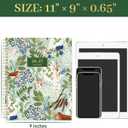 Planner 2026-2027 - Academic Planner 26-27, July 2026 - June 2027, 9" x 11", 2026-2027 Planner Weekly and Monthly with Monthly Colorful Tabs + Storage Pocket + Spiral Bound - Floral