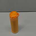 THERMOS FUNTAINER 16 Ounce Stainless Steel Vacuum Insulated Bottle with Wide Spout Lid, Orange