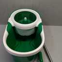 Libman Spin Mop and Bucket  Complete Floor Cleaning System Features a Microfiber Mophead, Adjustable Handle, and Durable Spin Compartment