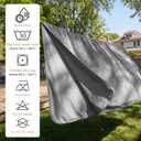 Bedsure Waterproof Bed Cover for Dogs Washable - Waterproof Blanket for King Bed Couch Sofa Cozy, Lightweight Furniture Protector for Pet Cat Quick Drying, Ash Grey, 82x102IN