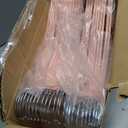 ZOBER Blush Velvet Hangers 50 Pack - Clothes Hangers, Coat Hanger for Pants & Dress Clothes - Non Slip w/ 360 Degree Swivel, Holds up to 10 lbs - Strong Felt Hanger for Clothing