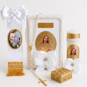 First Communion Candle and Bible - Biblia y Vela de Primera comunin para nio - Vela para Primera comunion para nio - First Communion Candle Set for boy - recuerdos de Primera comunion