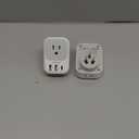 Australia Plug Adapter, TESSAN Australian Power Adaptor with 4 Outlets 3 USB Charging Ports (1 USB C), Type I Travel Plug for US to New Zealand China Argentina Fiji AU, 2 Pack