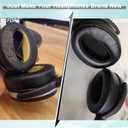 Replacement Ear Pads for Sennheiser HD 4.50BT, HD 4.50BTNC, HD 4.50SE, HD 4.40BT, HD 4.30G, HD 4.20S, HD 458BT, HD 450BT, HD 400S, HD 350BT, HD300, Headphones Ear Cushions Cups Covers (White)