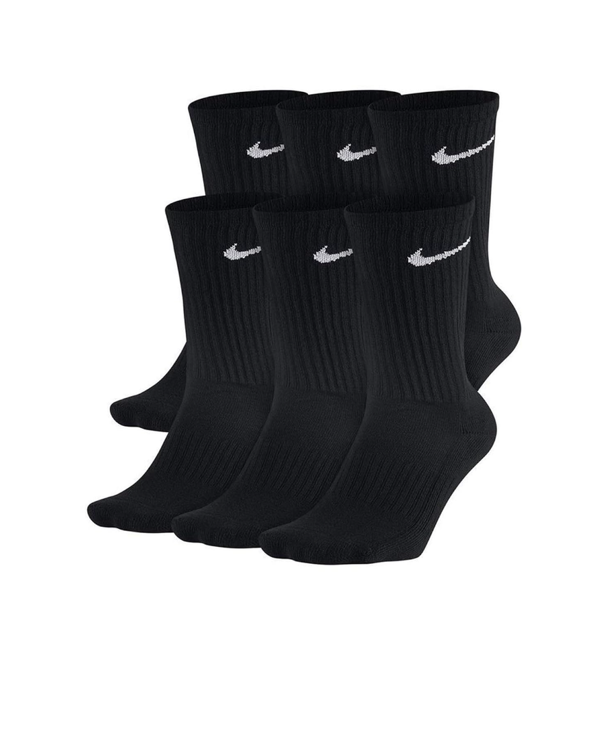 NIKE Performance Cushion Crew Socks with Bag (6 Pairs) L