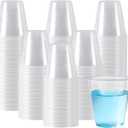 Lamosi 600 Count 3 oz Clear Plastic Cups, Disposable Small Mouthwash Cups for Party, Travel, Events