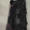 Omples Hinged Knee Brace for Knee Pain, Meniscus Tear Knee Support with Side Stabilizers for Men and Women Patella Knee Brace for Arthritis Pain Running Working Out Black (Large)