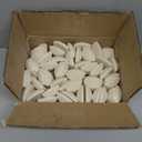 Ceramic Briquettes Replacement for Turbo, Nexgrill Gas Grills, Gas Grill Briquettes Replacement for Lava Rocks, 50-Piece, 2 x 2 inches