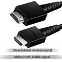 Original Nintendo Switch HDMI Cable 5ft with On/Off Switch - Compatible with Switch OLED/Switch Lite/Wii U/PS5/Xbox/HDMI Devices