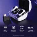 Sony INZONE Buds Wireless Gaming Earbuds, Perfect for PlayStation 5, for PC/PS5/Switch/Mobile, 48Hr Battery with Case, Noise Canceling, 360 Spatial Sound, 2.4GHz USB-C Dongle, WF-G700N Black