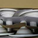 Jolux 5/6 Inch LED Can Lights Adjustable Recessed Retrofit Downlight,12W=60W,2700K Soft White,800LM,Dimmable,ETL Damp Rated Replacement Recessed Lighting Install,Flat Trim,E26 Base,4-Pack