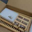 Bamboo Dish Drying Rack with Utensil Holder, 3 Tier Collapsible Dish Rack for Kitchen Counter, Large Folding Drying Holder, Dish Drainer, Kitchen Organizers and Storage