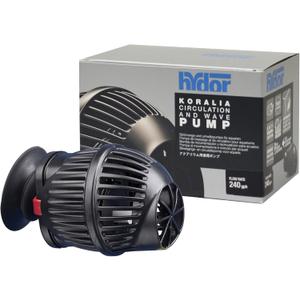 Hydor Koralia Nano Aquarium Circulation Pump, Includes Built-In Cable Protector, 240 GPH, Measures 2.4-Inches & is Ideal for Fresh or Salt Water Use