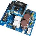 2025 Version GLX-PCB-RITE Main Circuit Board & GLX-PCB-DSP Display Board for Hayward/Goldline Aqua Rite Saltwater Chlorinators  Upgrade Replacement for Pool Salt Systems