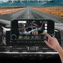 Tempered Glass Screen Protector for Nissan Pathfinder 2022-2025,Infotainment Navigation Screen Film Compatible With 2025 2024 2023 2022 Car Accessories - 9 inch