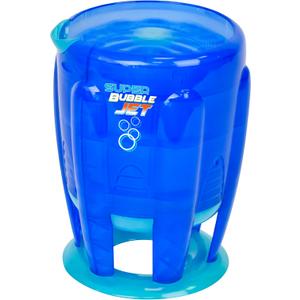 Maxx Bubbles Super Bubble Jet, Portable Automatic Bubble Machine for Kids, High Output Outdoor Fun Toy with Bubble Solution Included, Blue