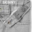 The Children's Place Baby-Boys and Toddler Skinny Jeans (5T, Black/Indigo/Blue/Gray 4-pack)