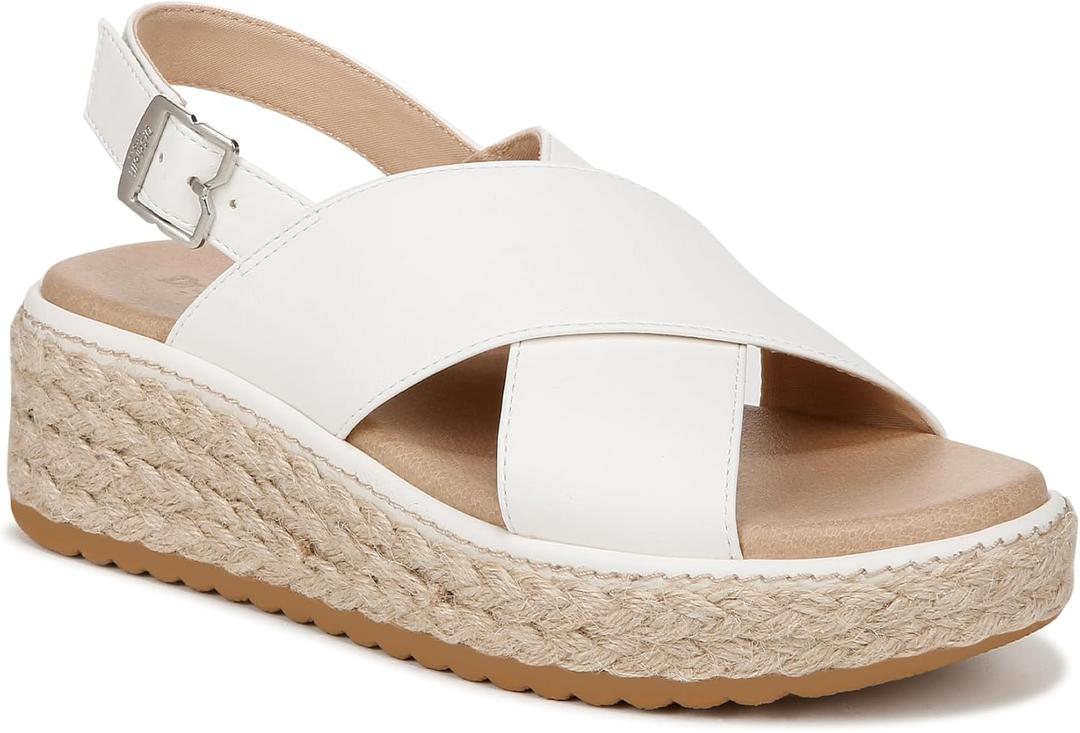 Dr. Scholl's Women's Ember Espadrille Sandal Wedge (9.5)