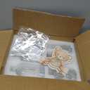 Clear Glass Bud Vases Set of 12, Mini Flower Vase for Centerpieces, Small Vases in Bulk for Wedding Decorations, Vintage Vase for Baby Shower, Party, Recepetion, Home Table Dcor