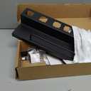 DALUOBO Storage Holder for Dyson Airwrap Curling Iron Accessories Wall Mounted Rack Bracket Stand with Adhesive for Home Bathroom Organizer Black