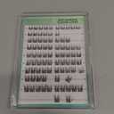 Self-Adhesive Lash Cluster, 100pcs Pre-Glued Clusters, Pop-On Faux Eyelashes, 3D Band D Curl Natural Look Lahses, Easy to Apply, Reusable 0.05mm Eyelash Extensions (Green Charm-D-0.05-10-16mix)