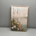 InSimSea Framed Canvas Wall Art Vintage Decor, Wildflowers Landscape Pictures Bathroom Wall Decor Aesthetic, Living Room Bedroom Flower Nature Home Decorations, 16x24inch (24L" x 16W")