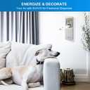 SVAVO Automatic Air Freshener Dispenser - Wall Mounted/Free Standing Auto Aerosol Spray Dispenser Programmable Fragrance Dispenser for Indoor-Bedroom, Hotel, Office, Commercial Place, Grey (1 Count (Pack of 1))