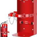 Heavy Duty Vehicle Bracket,Fire Extinguisher Brackets&Mounts-St12 Steel Red, Fit 10lb Dry/5lb Co2 Extinguisher-for School,Garage,Vehicle,Boat,Truck Generic Replacement for 809 by amerex