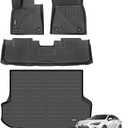 ANBINGO® Floor Mats & Cargo Liner for 2016-2022 Lexus RX RX350 RX450h (Not for RXL) All Weather Protection TPE Anti-Slip Automotive Full Set Custom Car Mats Accessories - Black