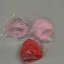 3Pcs Big Taba Strawberry Squishies, Cute Fruit Squeeze Stress Relief Toys, Upgrade Kawaii Sticky Fidget Toys, Party Favors & Birthday Gifts for Kids Ages 4-8, 8-12 Girls Boys