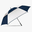Haas-Jordan Guardian Golf Umbrella, Color: Navy/White