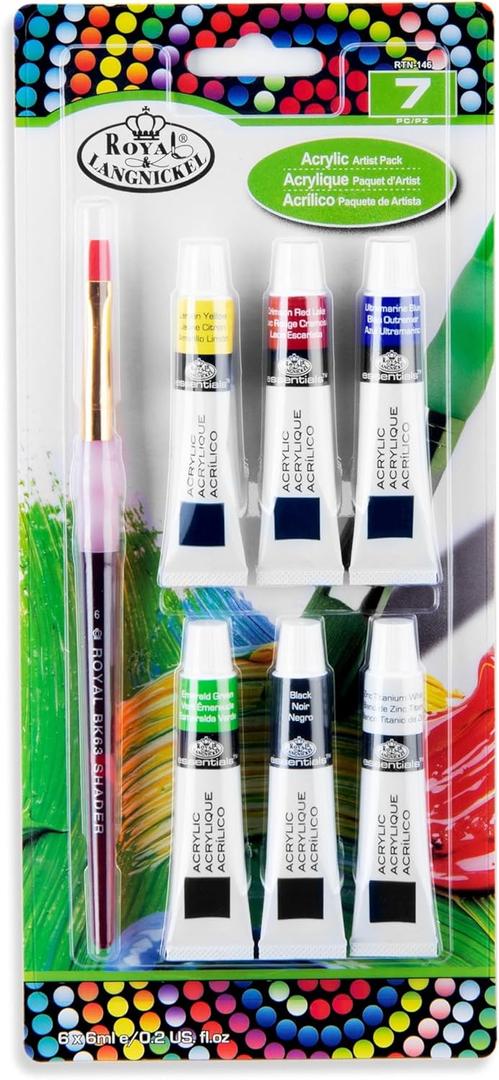 Omnia Royal Brush RTN-146 Acrylic Artist Pack-