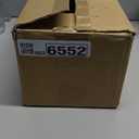 ZhiYo Bamboo Lid Cord Organizer Box, Safe ABS Cable Management Box for TV and Computer, Wood Cover Cord Hider to Hide Wires, Router, USB Hub & Under Desk Power Strip, 1 Pack L13.1 xW5.6 xH5.6 Black