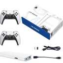 Retro Game Console Stick, Classic Video Gaming Stick with 4K HDMI, Builtin 23 Emulators, 20000+ Games  Plug & Play TV Video GameStick with Upgrade Dual Controllers