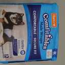 Hartz Comfitables Disposable Male Dog Wraps with Stretchy Waistband, Medium 12 Count
