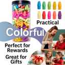 Cap Erasers for Pencils Pulk - Pencil Top Erasers Cap Erasers Toppers for Latex Free Assorted Colors School Supplies for Teachers Sudents Classroom Home and Office (500) (Red)