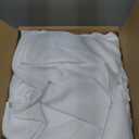 Fitable 8 Pack Round Tablecloths: Stain Resistant Wrinkle Free Circle Table Clothes, Washable Reusable Polyester Table Covers for Wedding Party Birthday Banquet Reception (White, 70 Inch)