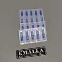 Emalla ELIOT Tattoo Cartridge Needles, 20Pcs Premium Tattoo Needles #08 Bugpin Round Liner Tattoo Cartridges 0803RLL Tattoo Needles Diameter 0.25mm Long Taper 5.0mm for Machine Tattoo Supplies