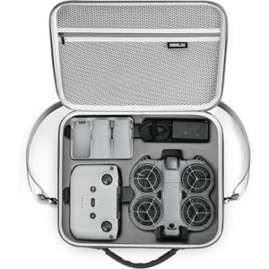 Startrc Carrying Case for DJI Neo 2 Accessories, Portable PU Protective Shoulder Bag for DJI Neo 2 Fly More Combo, Compatible with RC-N3/RC-N Remote Controller