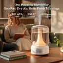 Levoit Humidifiers for Bedroom Large Room Home, 6.2L Cool Mist, 62H Runtime