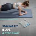 Etekcity Digital Body Weight Bathroom Scale, Large Blue LCD Backlight Display, High Precision Measurements,6mm Tempered Glass, 400 Pounds