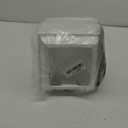 QWORK Vinyl Fence Post Cap, 4 Pack 4" x 4" PVC Square Fence Post Top Cover, New England Pyramid Style, for Mailbox, Lamp Post, Deck, Dock, Piling Caps, White