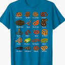 Types of Snakes T-Shirt (Blue, M)