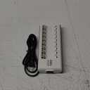 EBL AA AAA Battery Charger, 8-Bay Individual Charger for NiMH NiCD Rechargeable Batteries with AC Plug Fast Charging