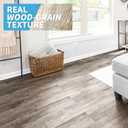 Art3d 12-Pack 18 Sq.ft Peel and Stick Floor Tiles Vinyl Plank Flooring Wood Look, Adhesive and Waterproof Tile Sticker for Bedroom, Living Room, Kitchen, RV in Old Wood