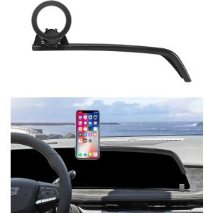 MaserWeller Car Phone Holder for Cadillac Lyriq 2023-2025 Accessories, Optiq 2025, CT5 2025, XT4 2024-2025, 33-Inch Screen Fixed Clip, Phone Mount Compatible with MagSafe, Cell Phone Holder