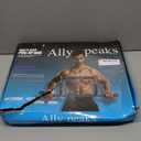 Ally Peaks Pull Up Bar for Doorway | Thickened Steel Max Limit 440 lbs Upper Body Fitness Workout Bar| Multi-Grip Strength for Doorway | Indoor Chin-Up Bar Fitness Trainer for Home Gym Portable (Silver)