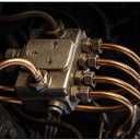 The Stop Shop 15 Ft Roll of 3/16" (.028" Wall) Copper/Cupronickel Brake Line Tubing with fittings & union