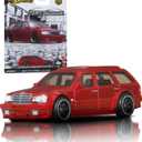 Hot Wheels Premium Car Culture Fast Wagons 1:64 Scale Die-Cast Mercedes-Benz AMG E 36 Estate Collectible with Real Riders Tires & Metal Body & Chassis