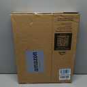 Bemis 500EC Durable Wood Toilet Seat with Easy Clean Hinges, Made in USA, Round, Biscuit
